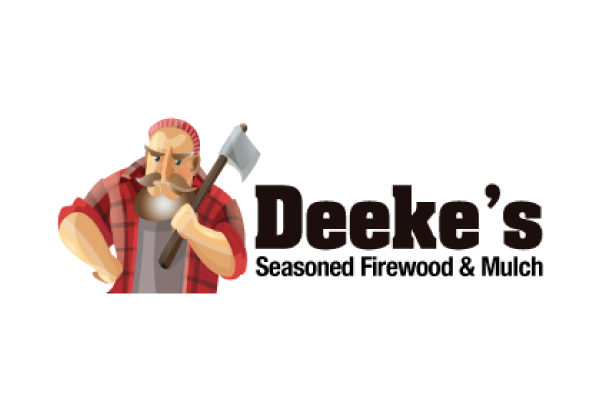 Deeke's Seasoned Firewood & Mulch Logo