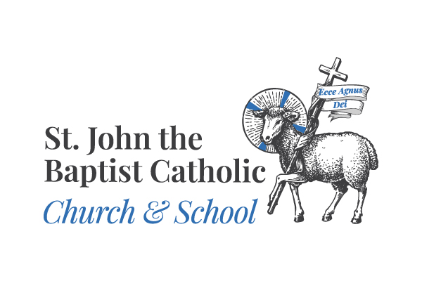 St. John the Baptist Catholic Church & School Logo