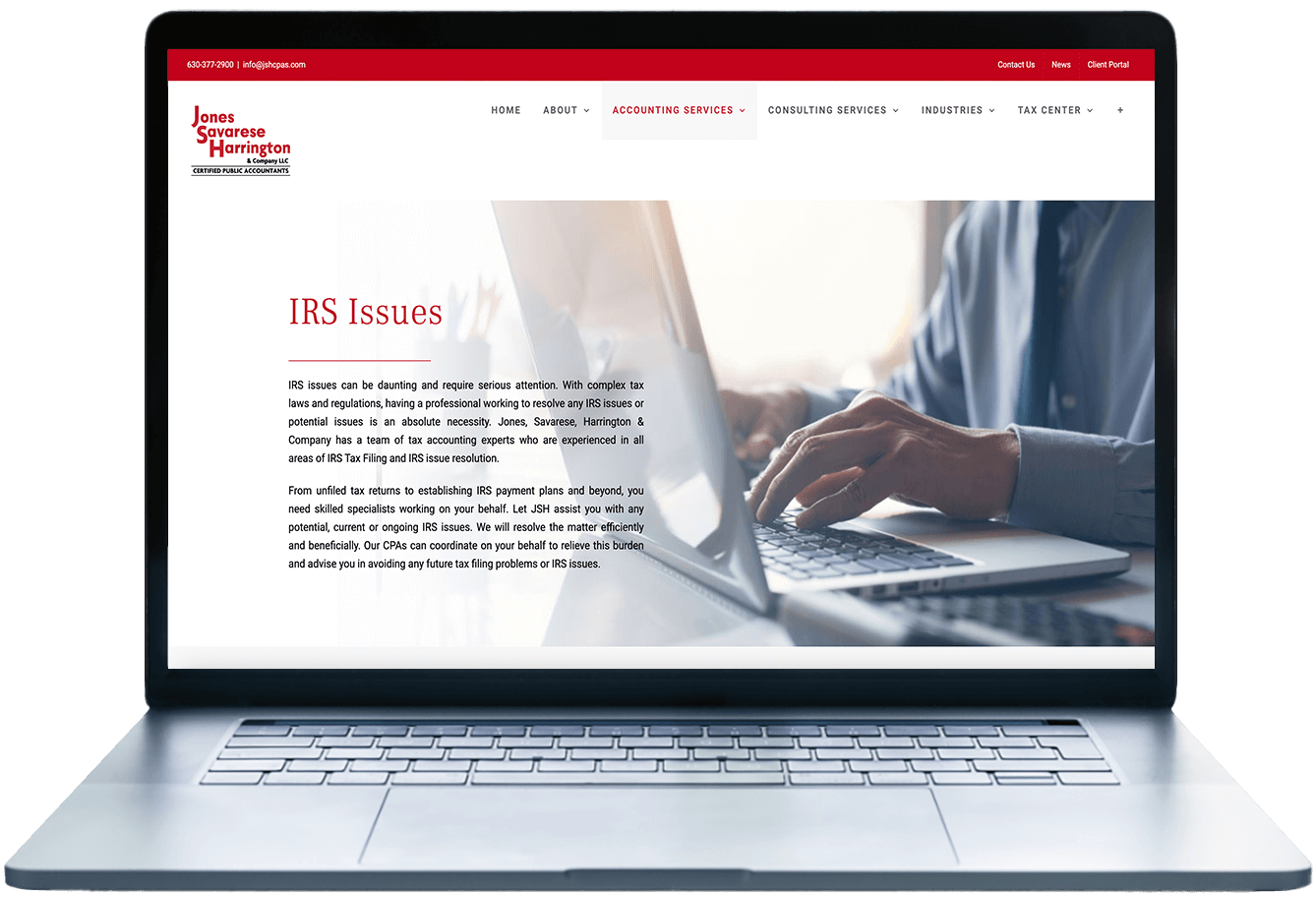 Jones, Savarese, Harrington & Company website