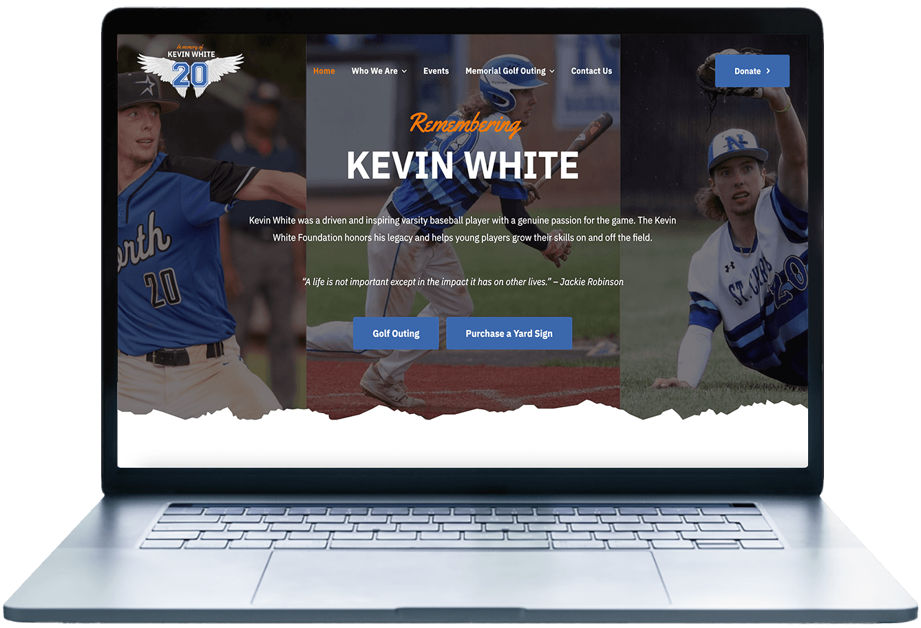 Kevin White Foundation website