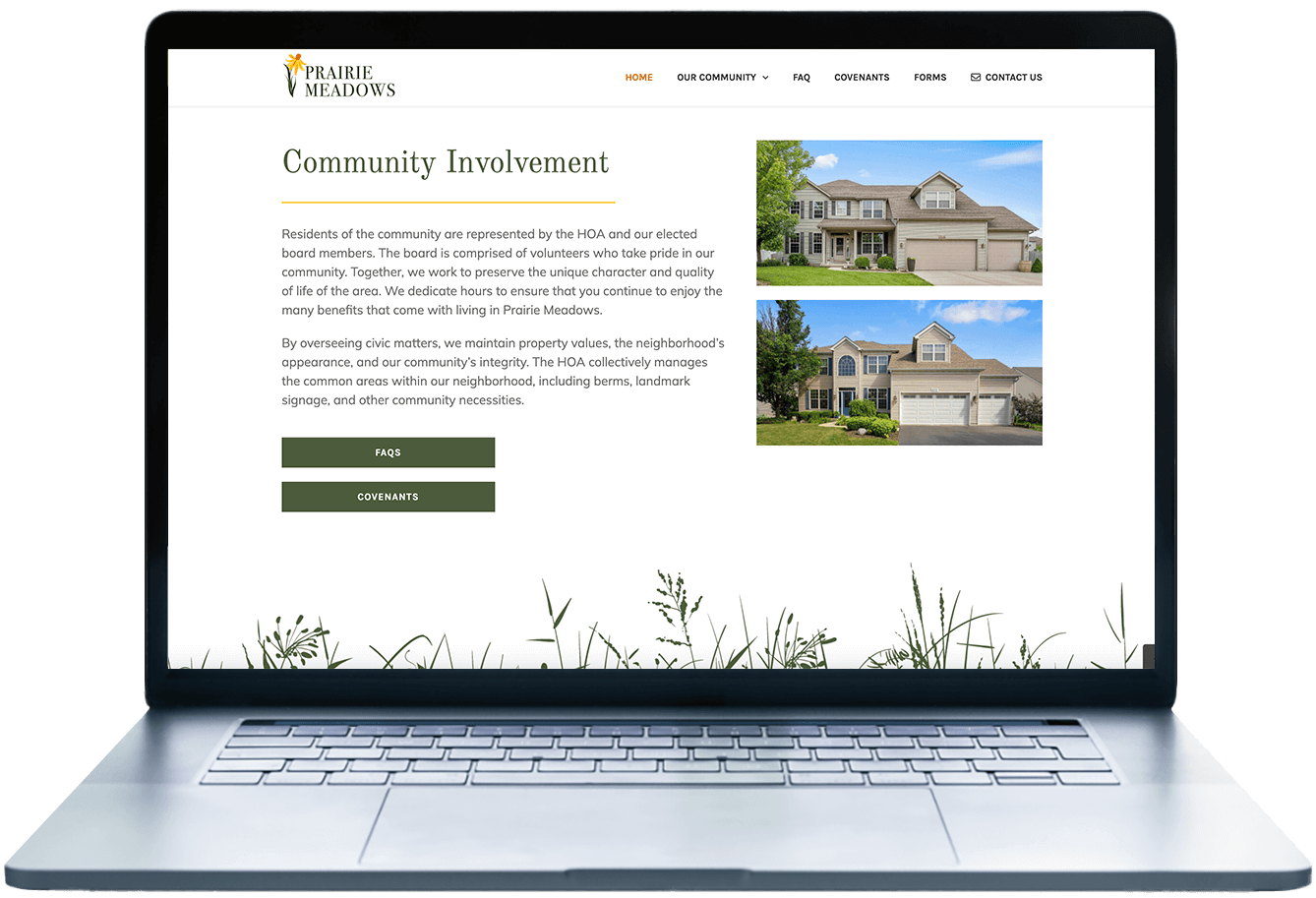 Prairie Meadows website